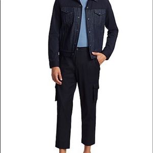 Nominee Mixed-Media Denim Jacket Size Xl.